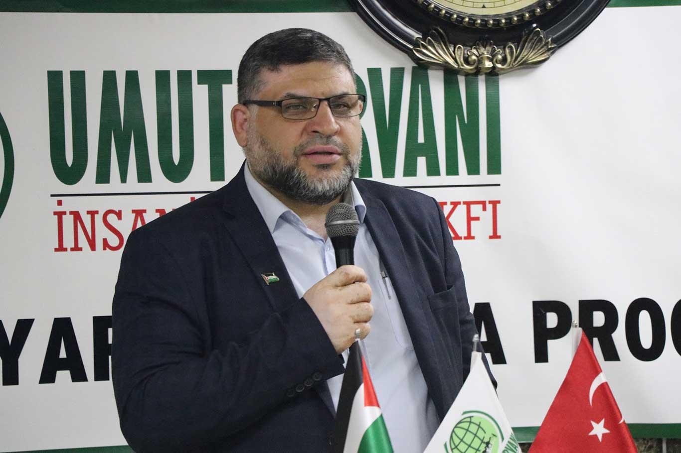 Umut Kervanı Gazze'li gazilerle bir araya geldi